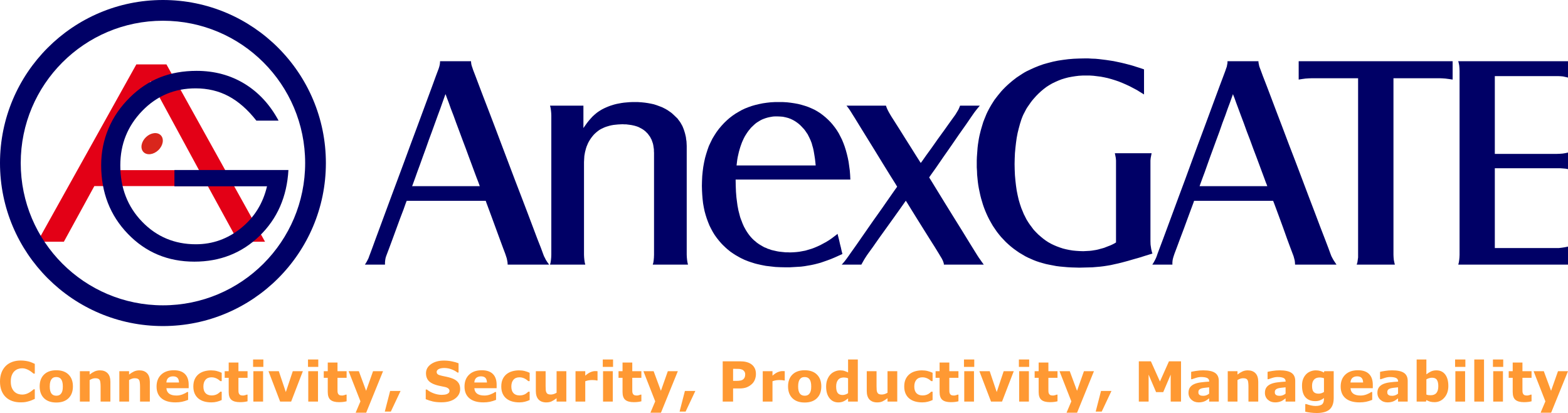 AnexGate Logo with Monogram